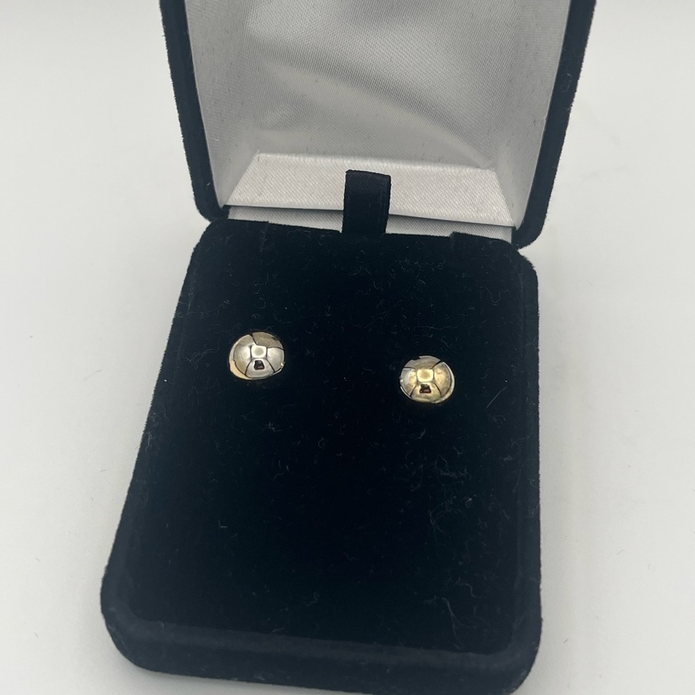 Silver Stud Earrings - Classic Women's Jewelry